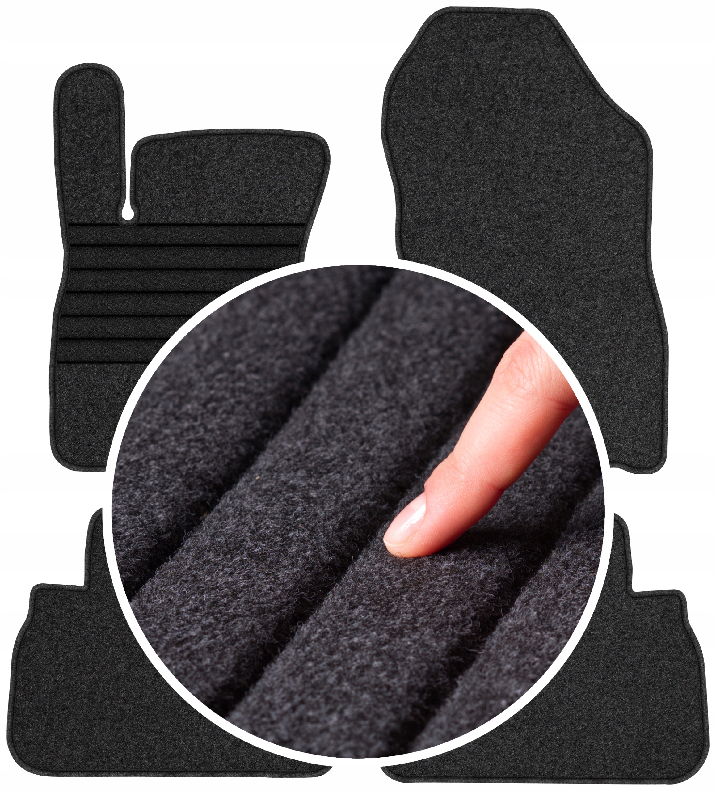 Subaru Forester e-Boxer 2020- Koberečky do auta Grafit Výztuha XXL
