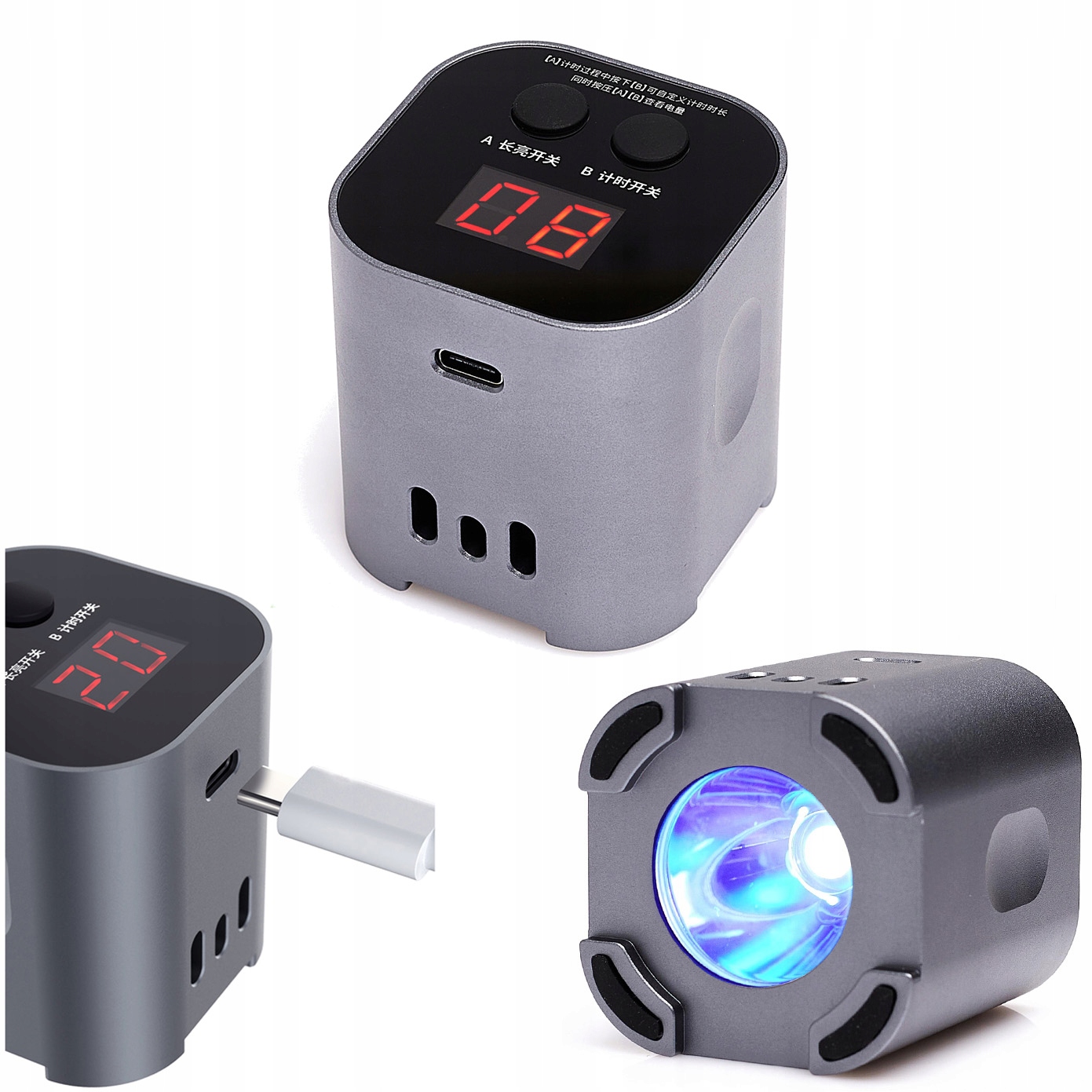 Uv Lampa S Baterií Qianli Pro Základní Desky S Lepidlem Pro Vytvrzování Soldermasky