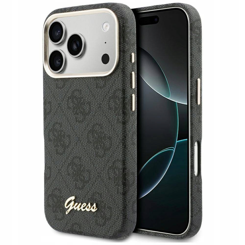 Guess Pouzdro pro iPhone 17 Pro Max Kompatibilní s Magsafe Guhmp17X5P4Fwmsk