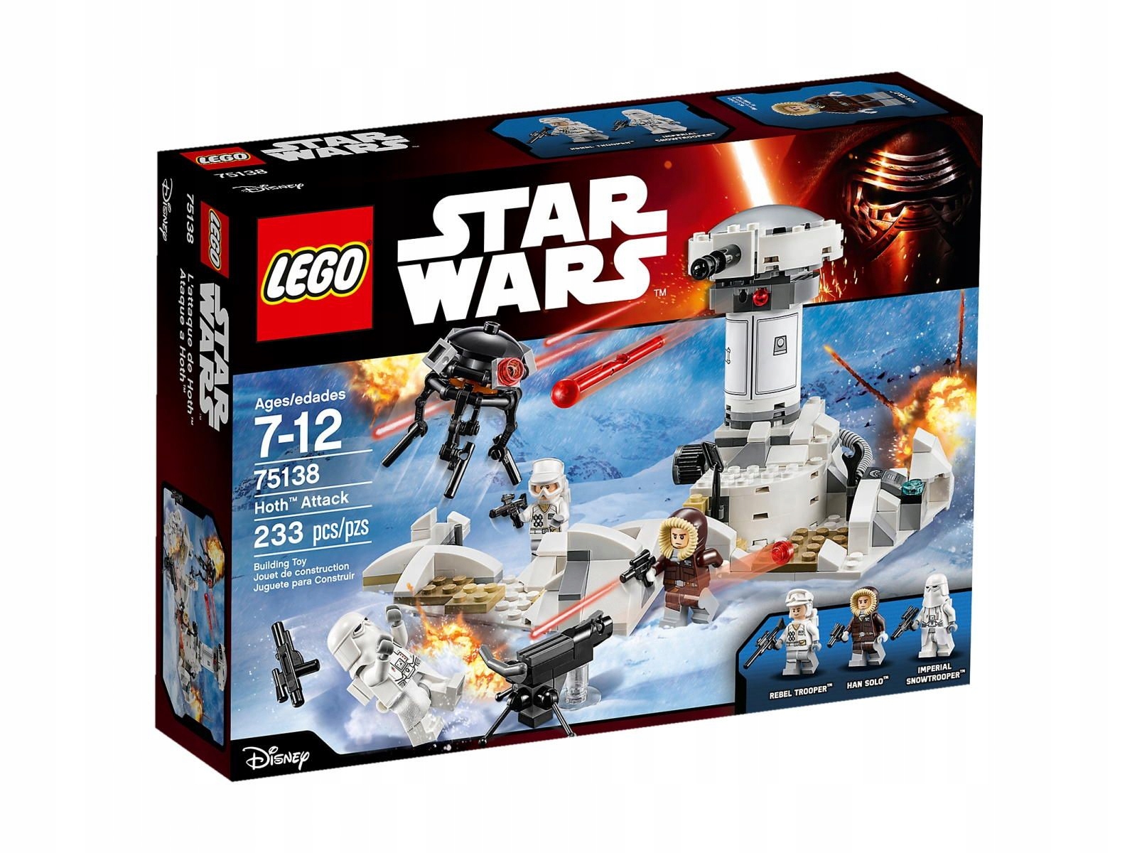 Lego Star Wars 75138 Hothův útok Nové