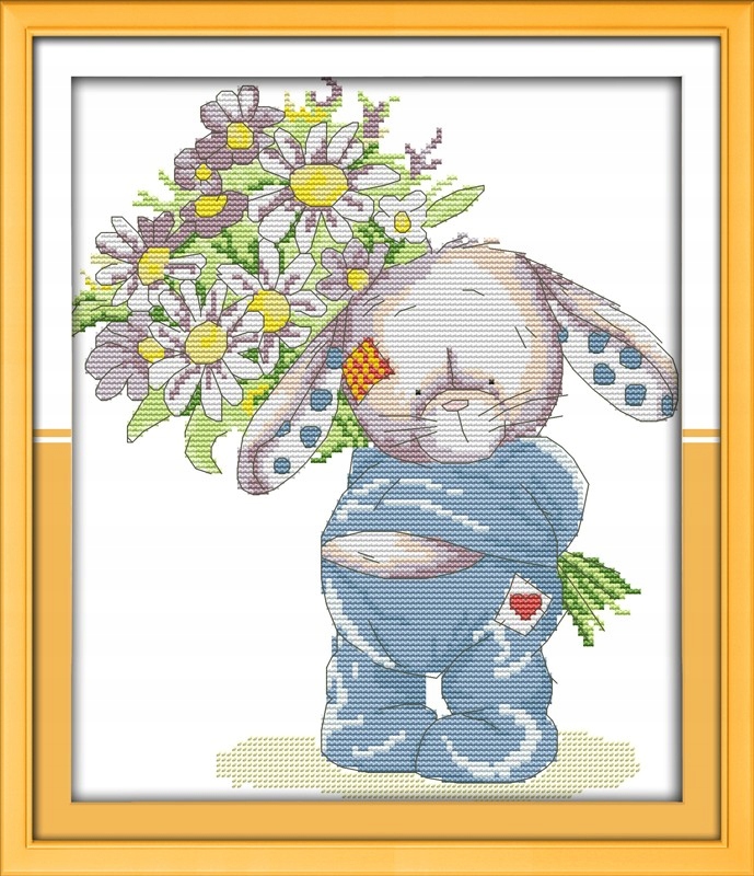 Kanva s potiskem sada (kanva, mulina)