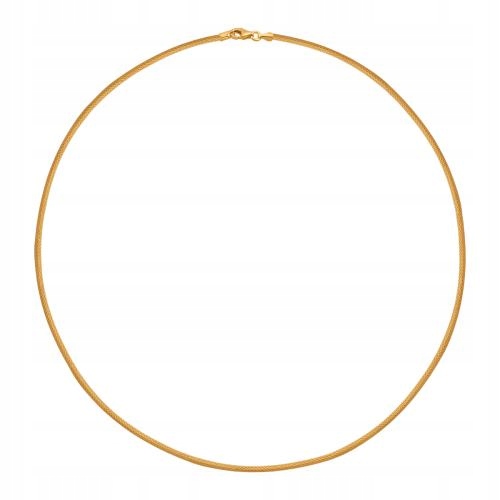 Dámský zlatý náhrdelník typu calza, zlatý, 585, ideální jako dárek