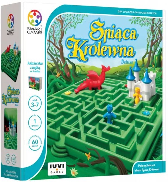 Smart Games 0775 Śpiąca Królewna gra logiczna dla 1 osoby