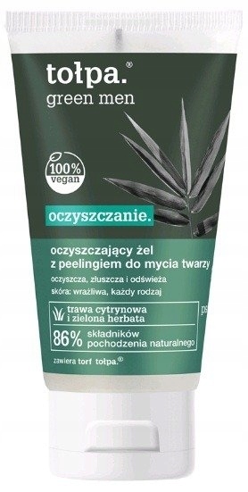 

tołpa men oczyszczanie, oczyszczający żel-peeling