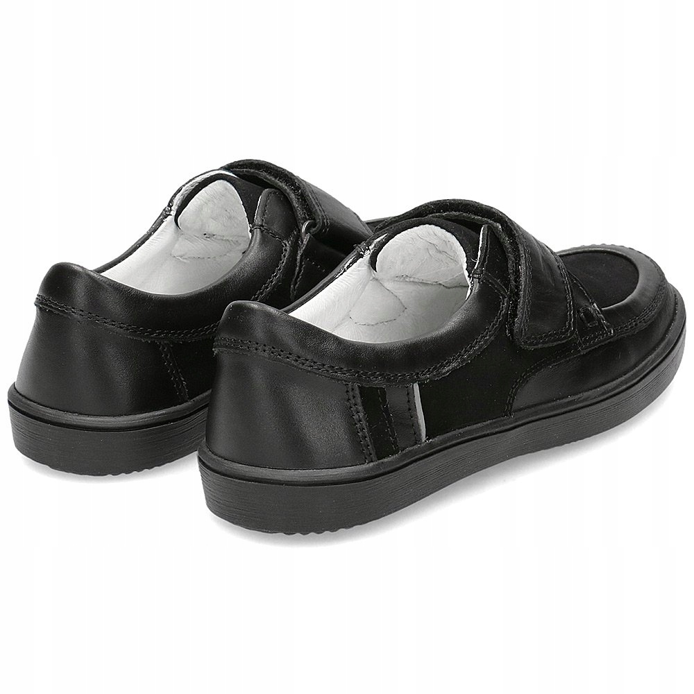 Bartek Czarne Skórzane Półbuty Dziecięce Rzep R.36 Płeć Chłopcy