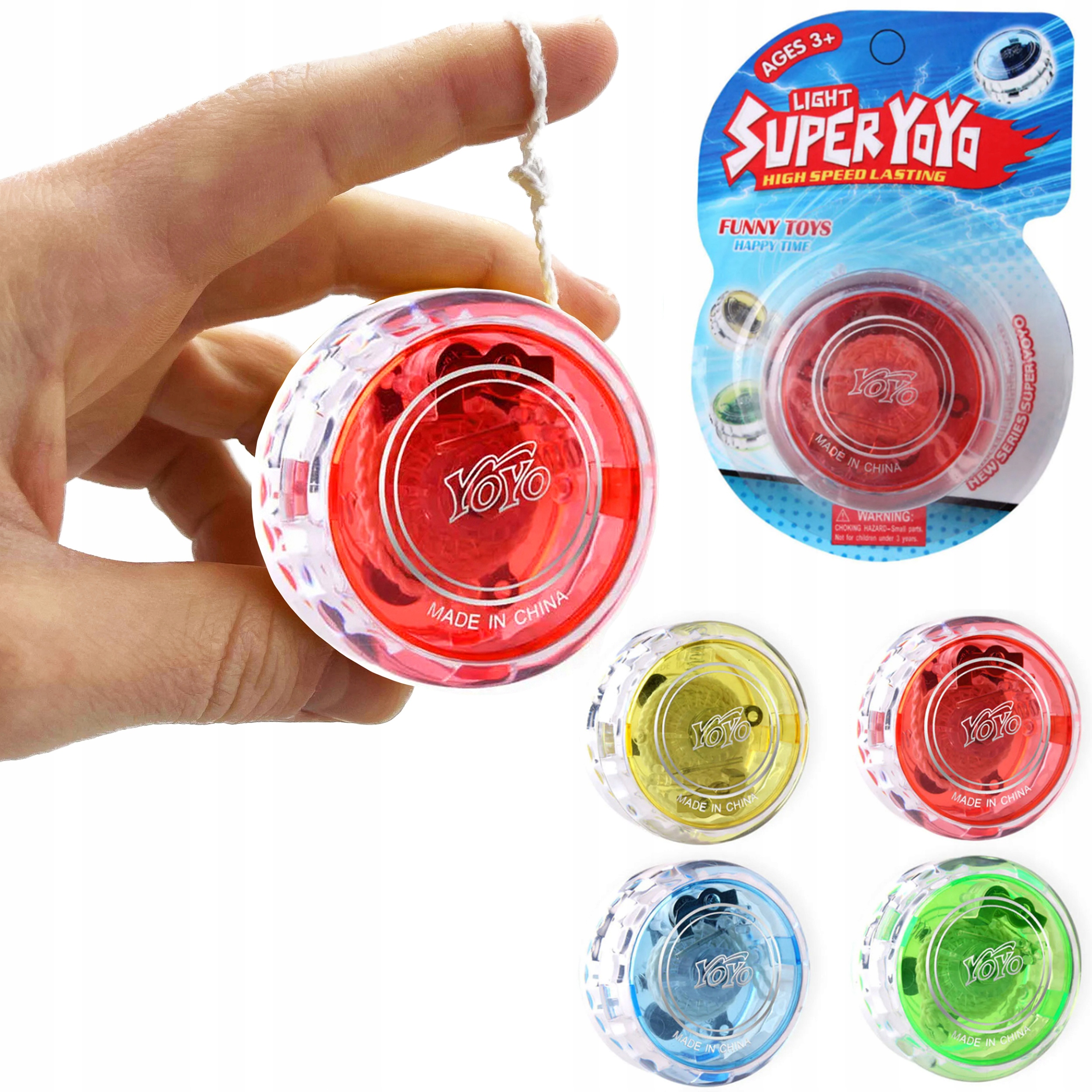 JOJO YOYO RETRO ŚWIECĄCE GRA ZRĘCZNOŚCIOWA ZABAWKA NA PREZENT DLA DZIECI Kod producenta JOJO JO-JO