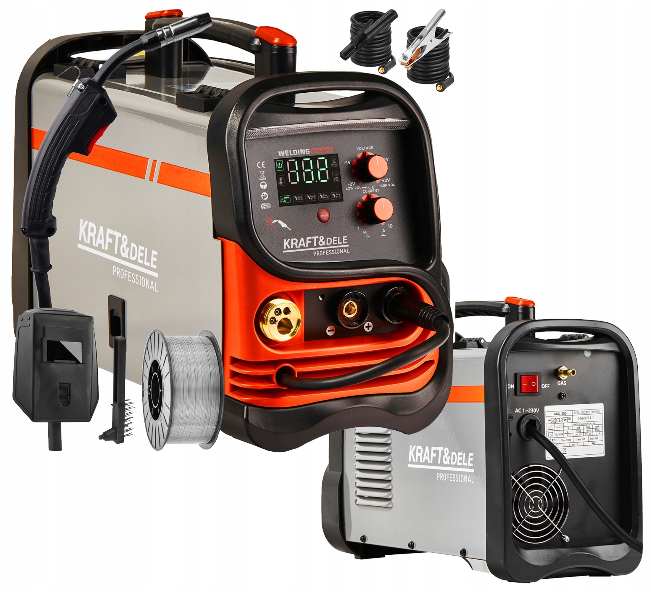 Invertorová Svářečka Igbt Migomat, Plynová Svářečka/bez Plynu Mig/mma/tig