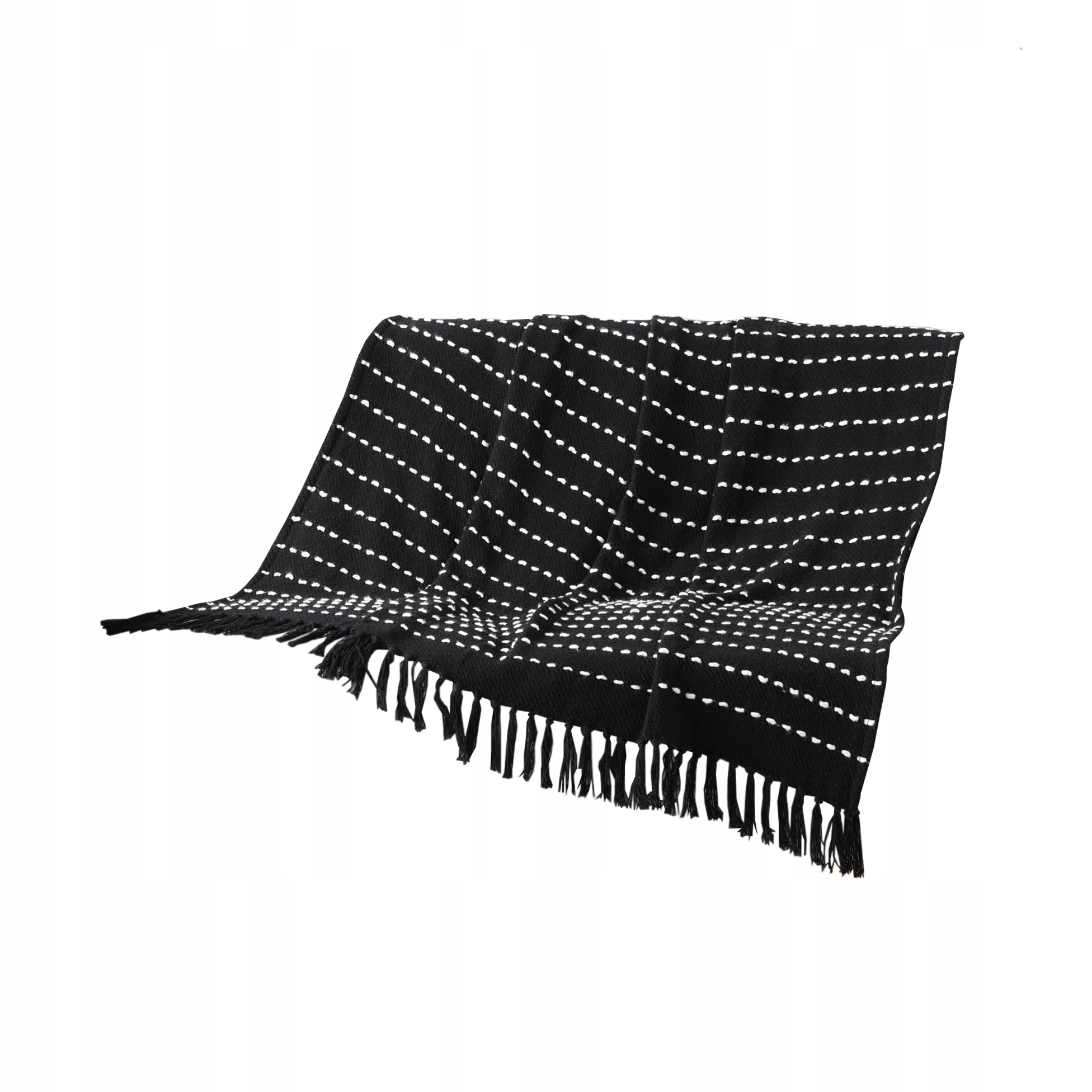 

Koc pled narzuta na łóżko Cayenne 125x150 czarny