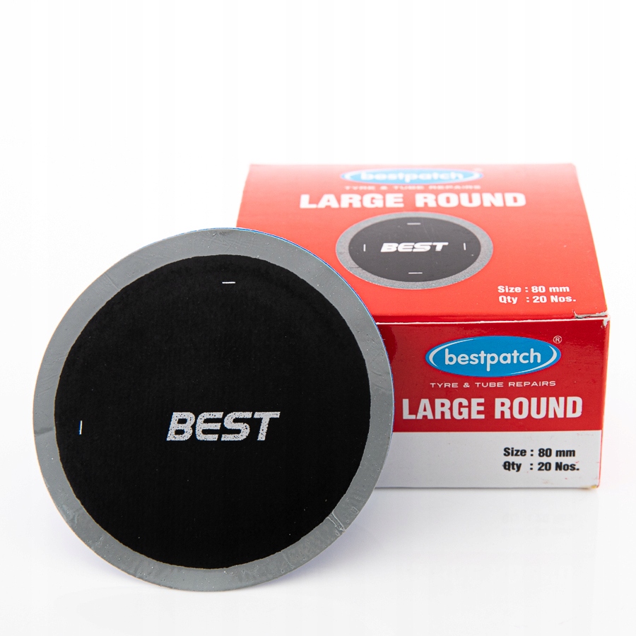 

Łatka łatki do dętek Large Round 80mm Best 5 sztuk