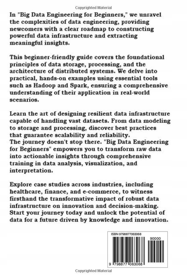 Paul, Brian Big Data Engineering for Beginners: A Beginner's 2 in 1 Guide t Język publikacji angielski