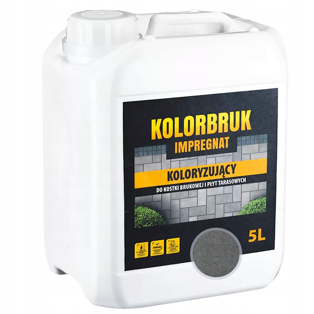 Aksil Kolorbruk Impregnat Do Kostki Antracyt 5L