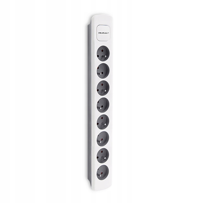 

Qoltec Listwa zasilająca 8 gniazd 1.8m