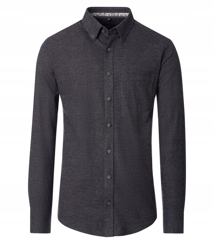 Velká pánská grafitová košile Casamoda