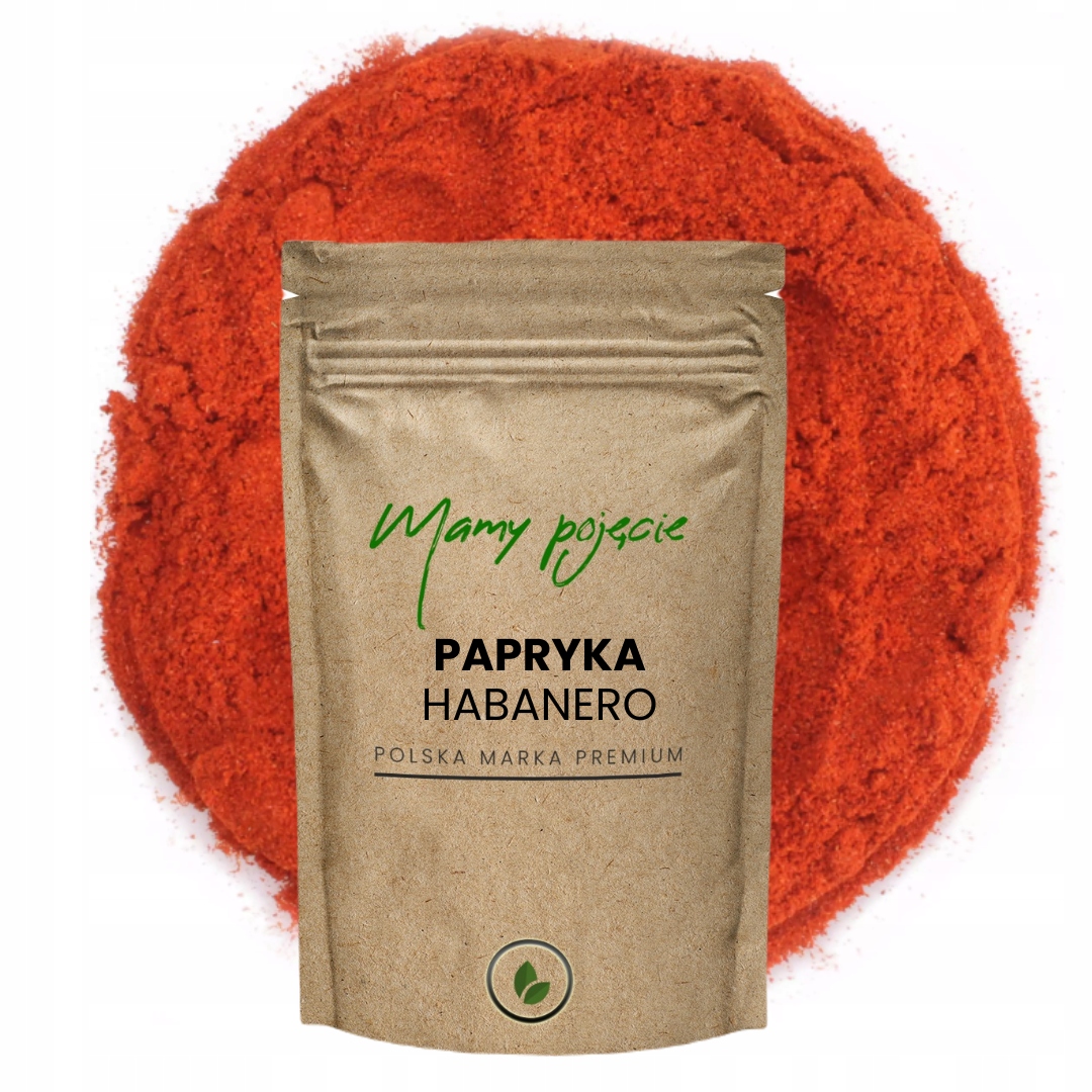 Paprika chilli Habanero mletá Prášek pálivá paprika Tabasco 1000 g 1 kg
