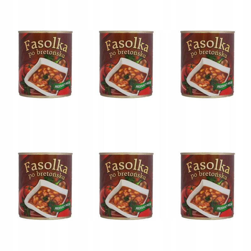 Yabra Fazole po bretaňsku 800G X6