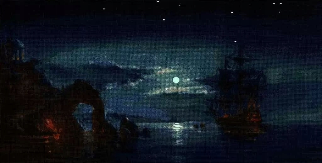 Křížková výšivka počítaná sada (kanva, mulina)