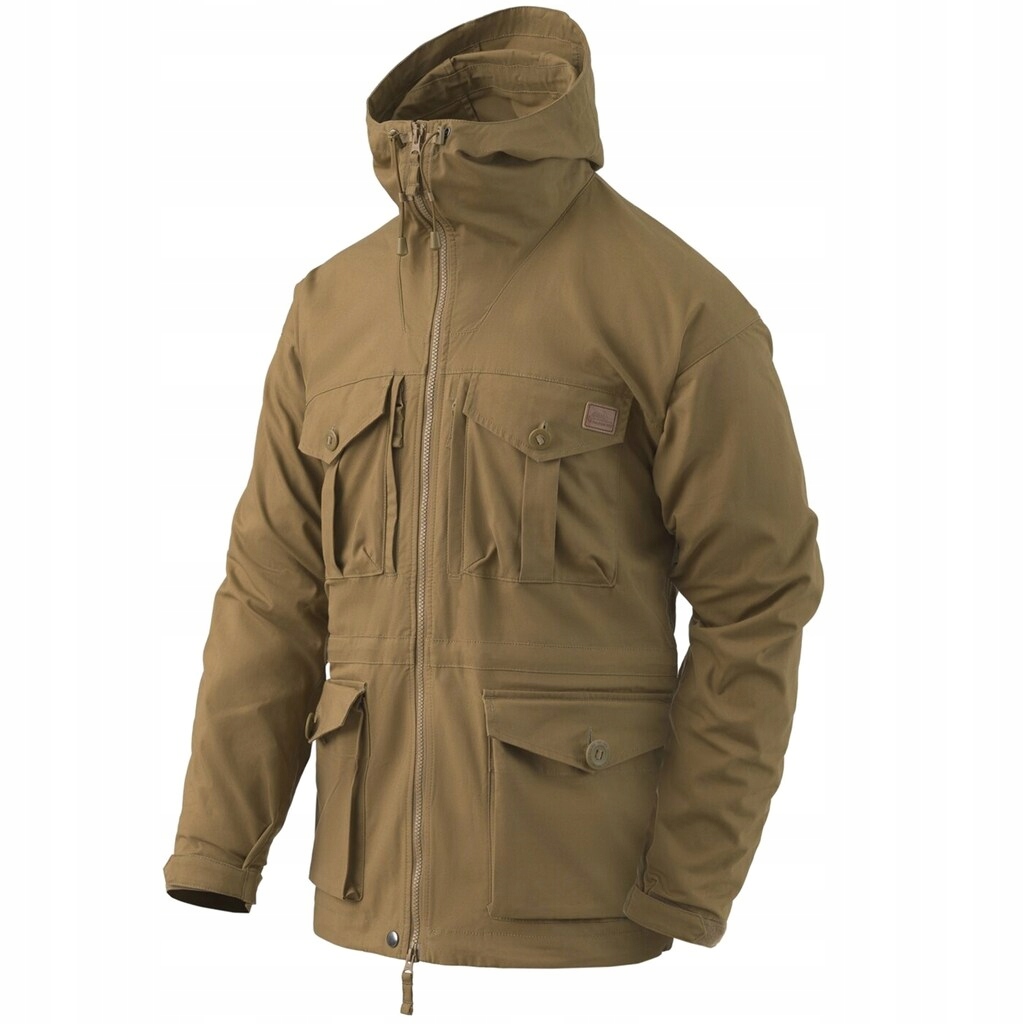 Kurtka męska wojskowa ciepła Helikon-Tex Sas Smock Duracanvas Coyote Xs
