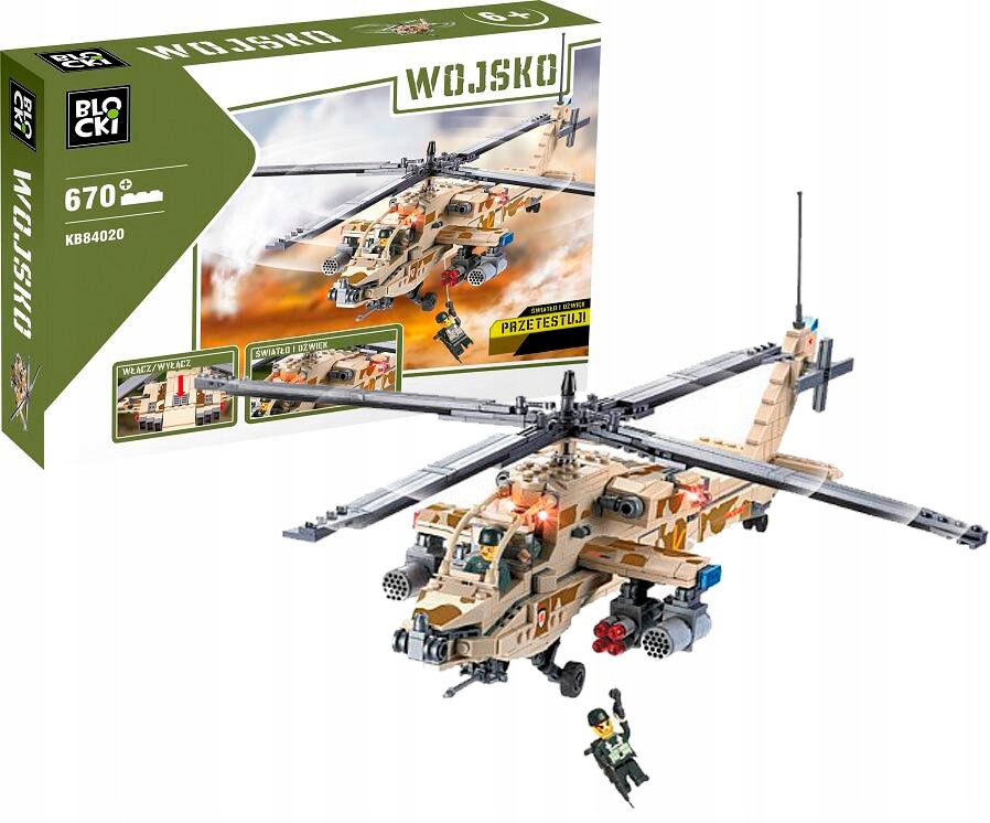 

Helikopter wojskowy do Cobi 670 el śmigłowiec