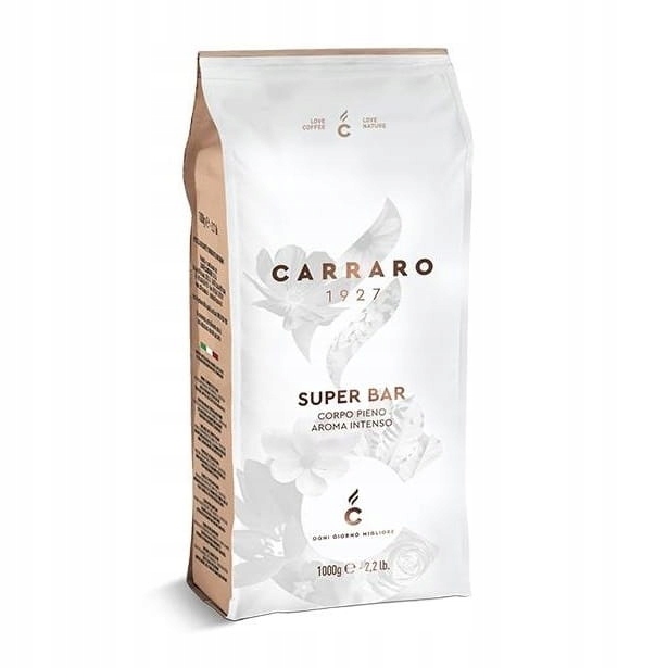 Kawa ziarnista mieszana Carraro Bar 1000 g