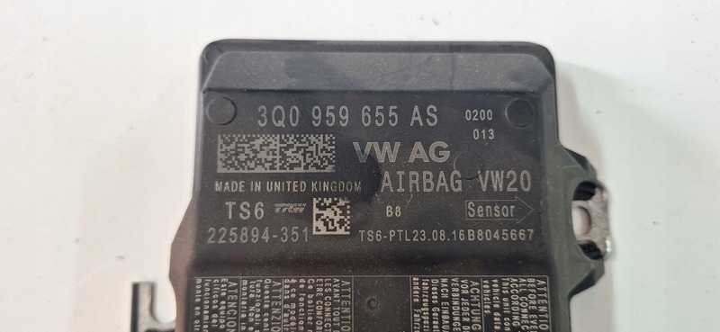module SENSOR airbag SEAT LEON III 3Q0959655AS
