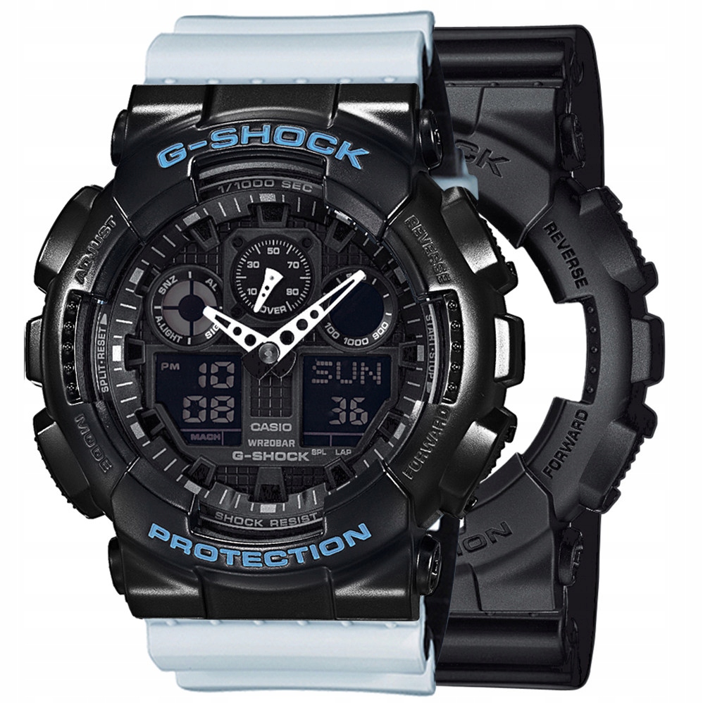 Hodinky Casio G-Shock Set GA-100-1A1ER Rámeček 10514393 Řemínek 10527469