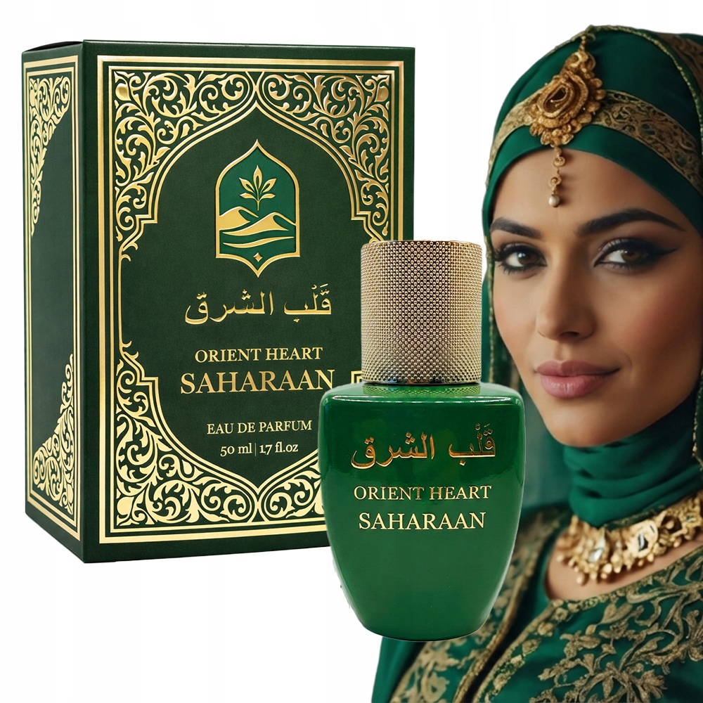 Saharaan Orient Heart – arabskie perfumy orientalne, nasiona marchwi 50 ml