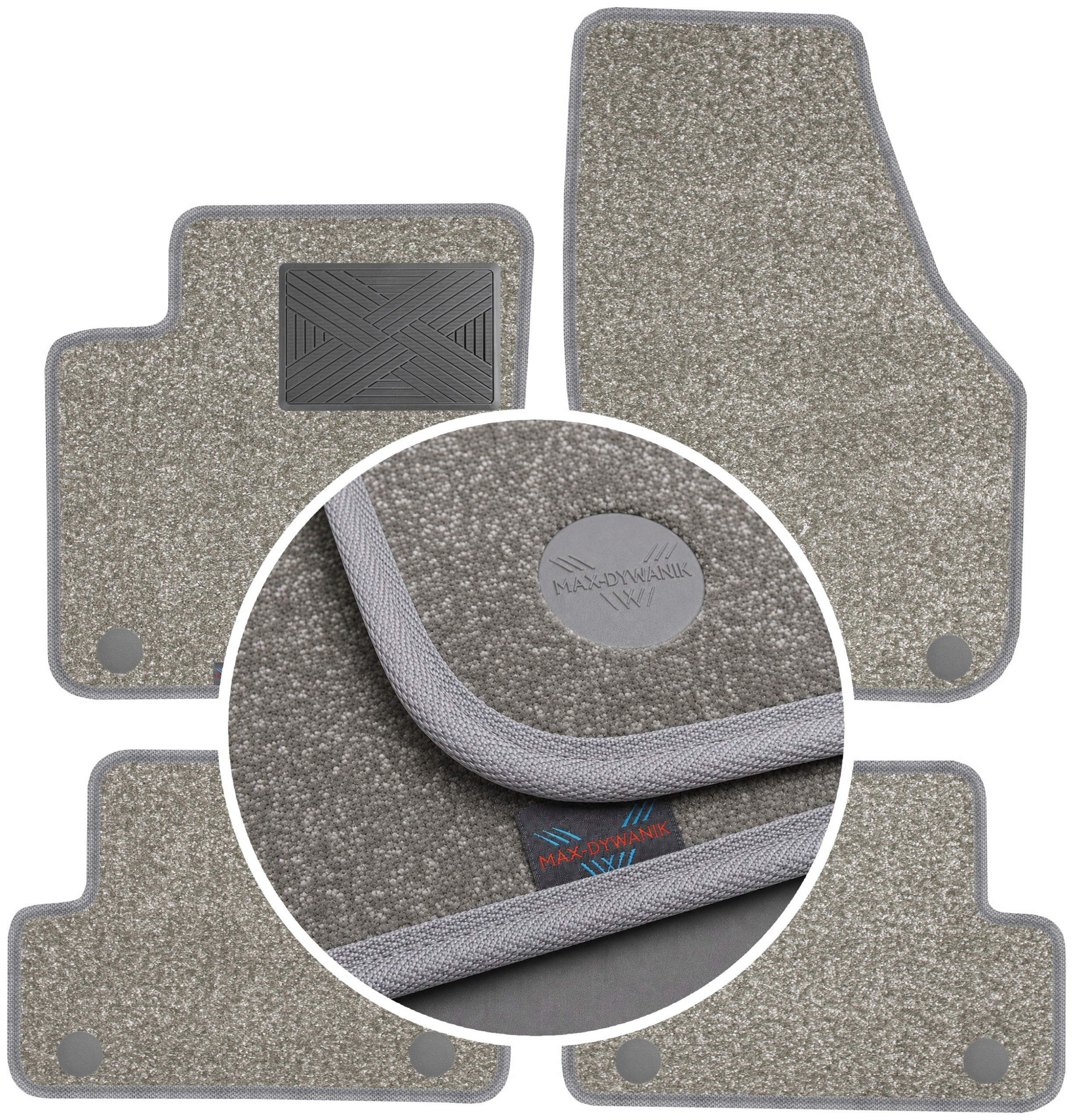Koberce do auta Volvo V40 2012-2019 Perl-Line 12mm
