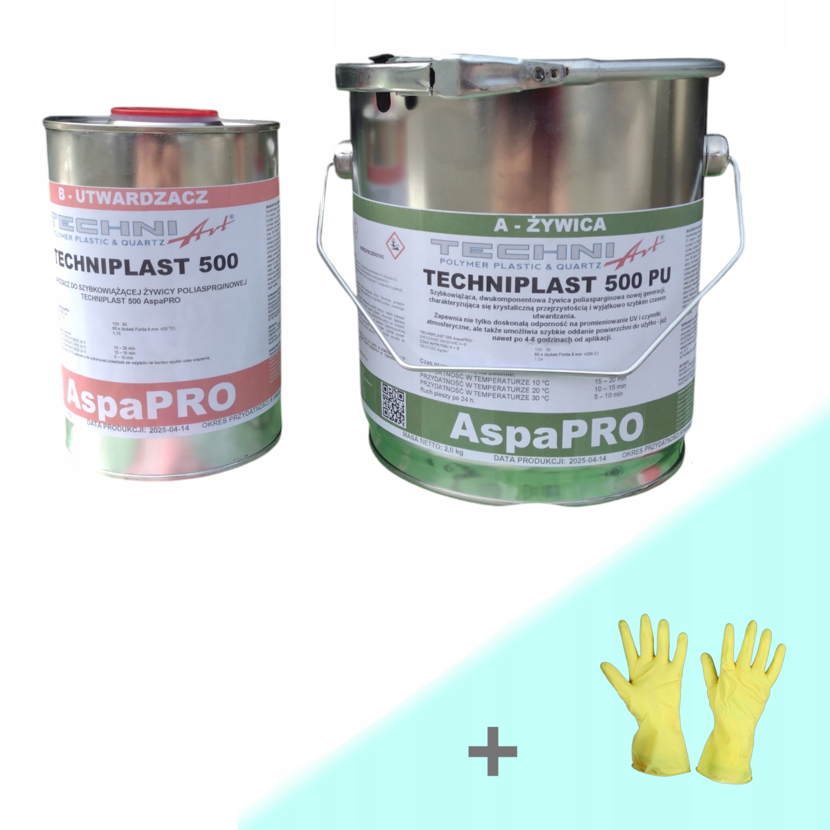 Bezfarebná Rýchloschnúca Živica Tp 500 AspaPRO 3kg Bleskový Efekt!