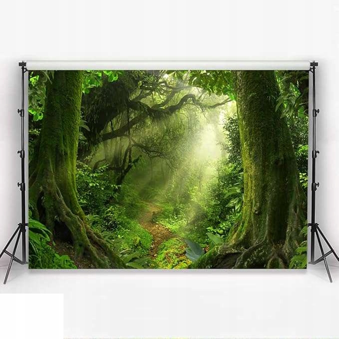 Fotografické pozadí Látkový banner 350 x 250 cm Motiv džungle