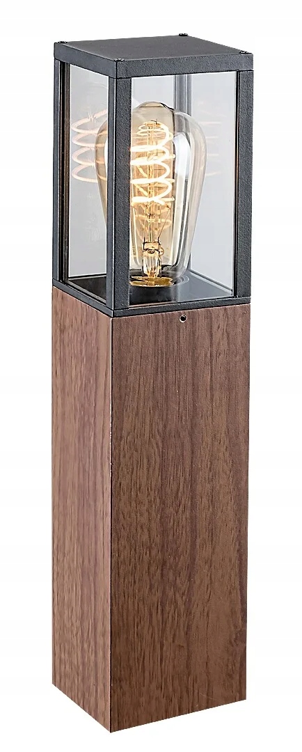 Stojacia záhradná lampa 1xE27 Wales dub 7196 Rabalux
