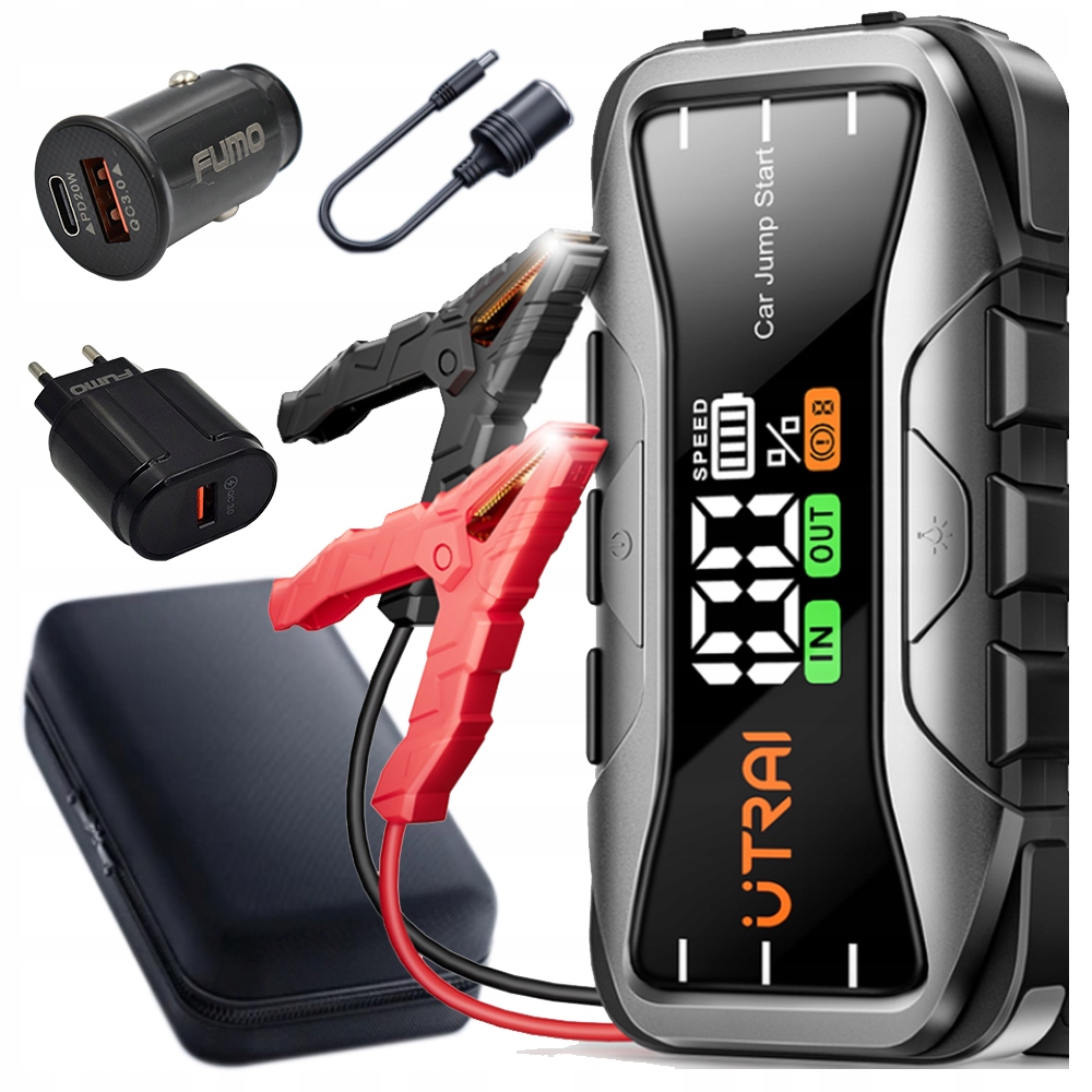 Urządzenie Rozruchowe Booster Rozruch Jump Starter 6000A Utrai Jstar 10