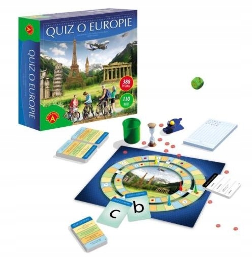 Gra Planszowa Edukacyjna Gry Edukacyjne Dla 10 Latka Quiz o Europie