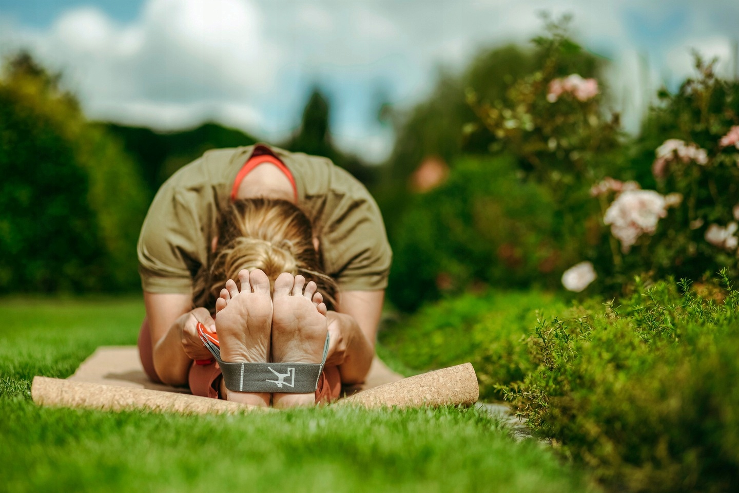 TAŚMA DO JOGI YOGA TAPE YOGA STRAP DO ROZCIĄGANIA REHABILITACJI PILATES Rodzaj taśma