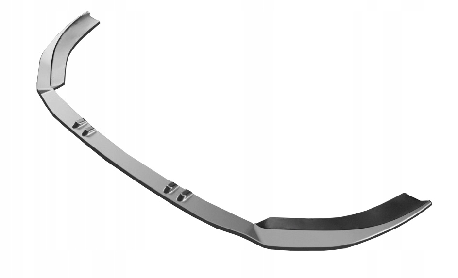 Dokładka przedniego zderzaka AUDI A3 (8V) Sportback 2017-2019 czarny połysk