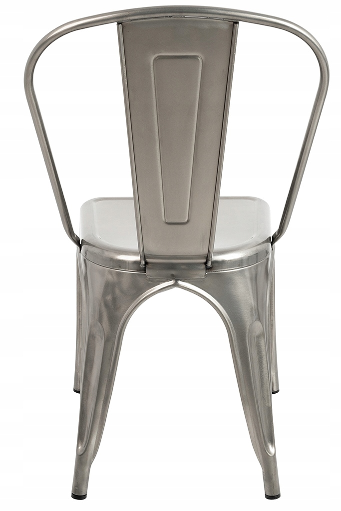 Krzesło metalowe kolor Metal można sztaplować Szerokość mebla 53 cm