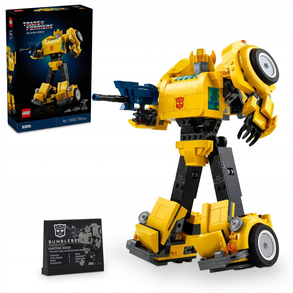 Lego Icons Transformers 10338 Bumblebee