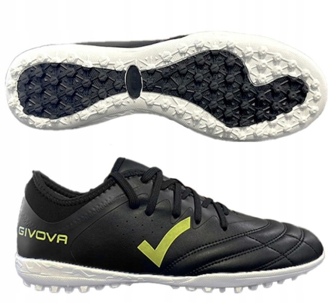 Givova fotbalová obuv turfová obuv na venkovní hřiště SC25 černá
