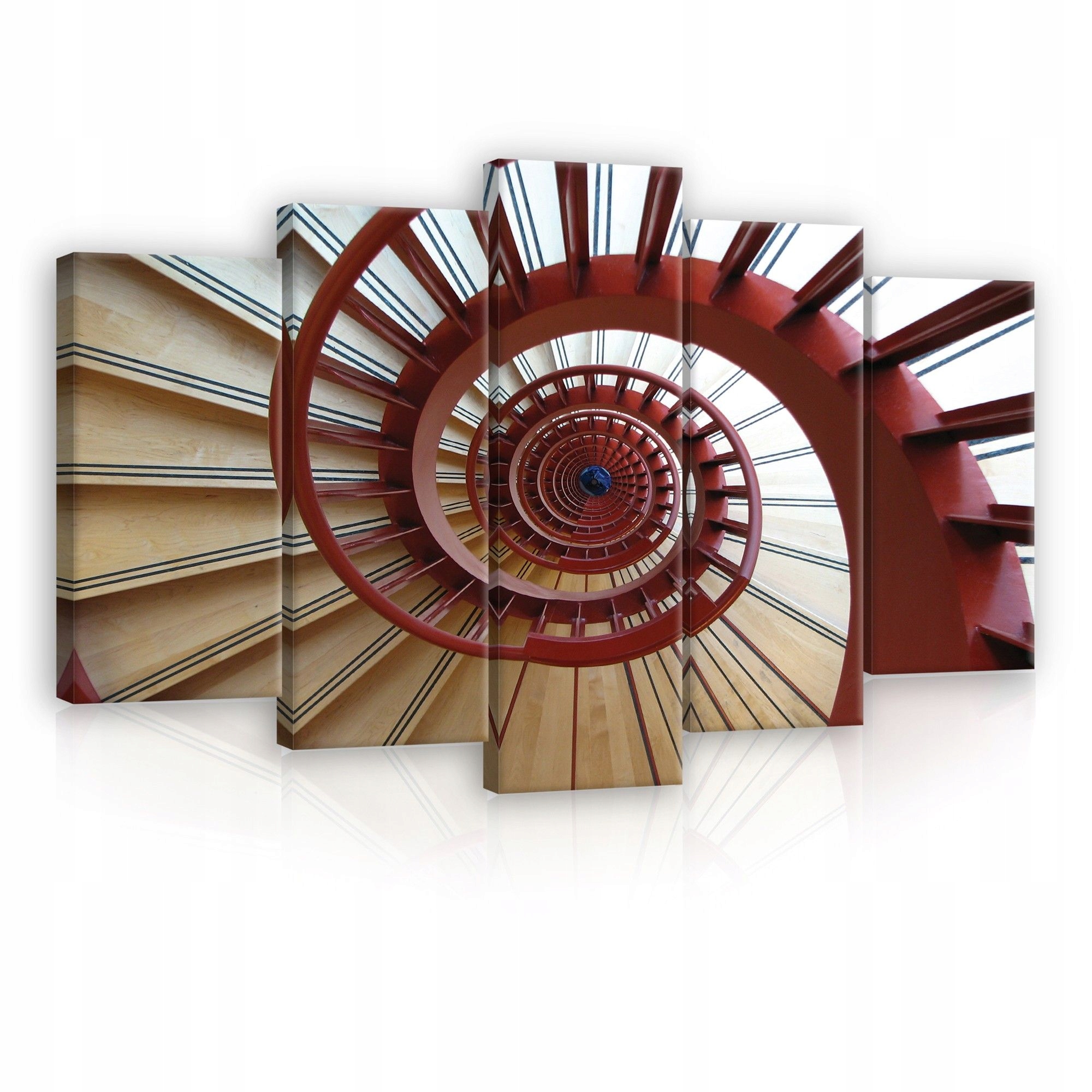 Obraz 100x60 Spirálové schody architektura moderní geometrický pohyb