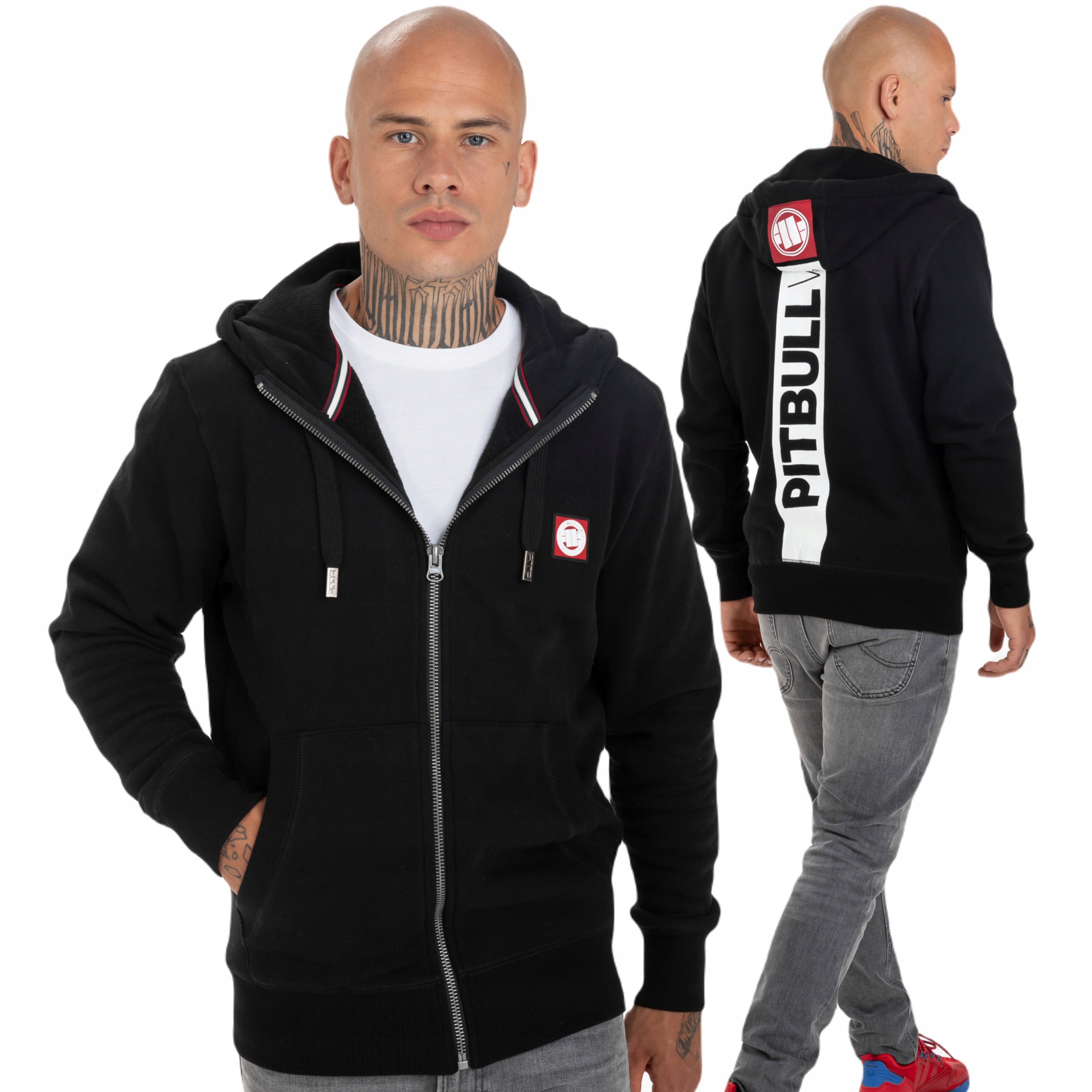 

Męska Bluza Rozpinana Z Kapturem Pitbull Hilltop M