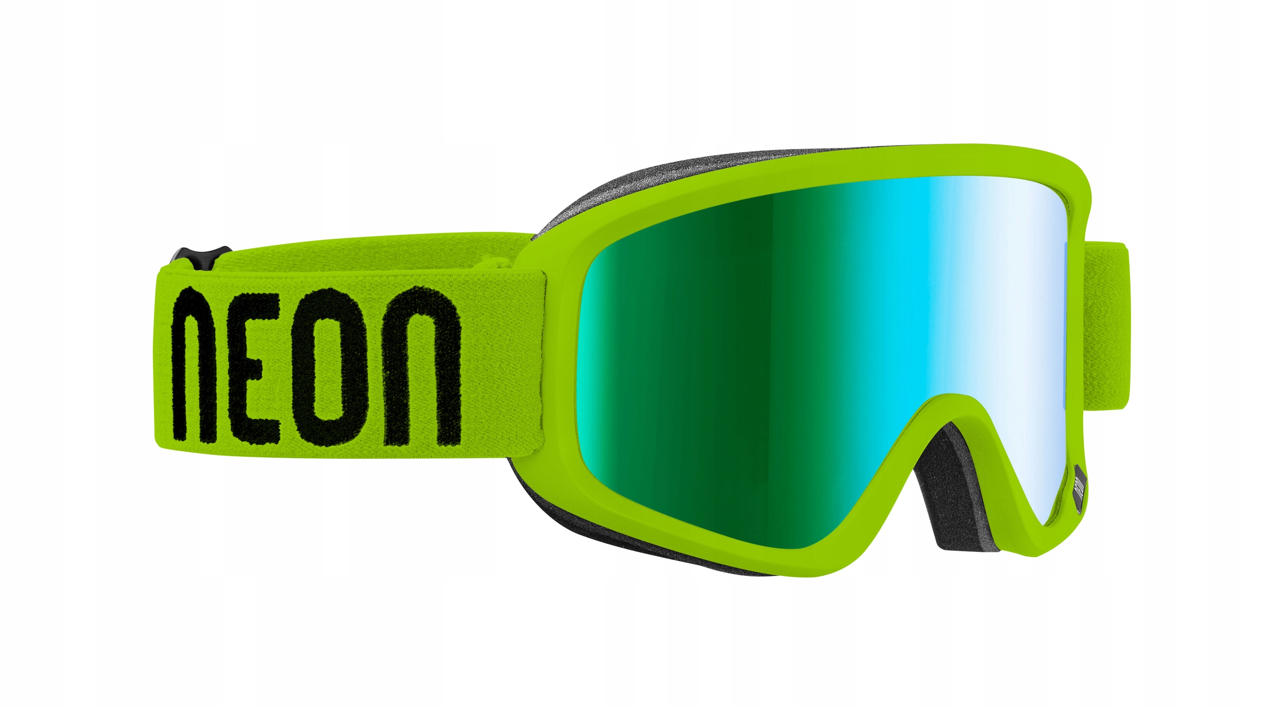 Lyžařské Brýle Neon Zeta Yellow Mirror Green CAT3