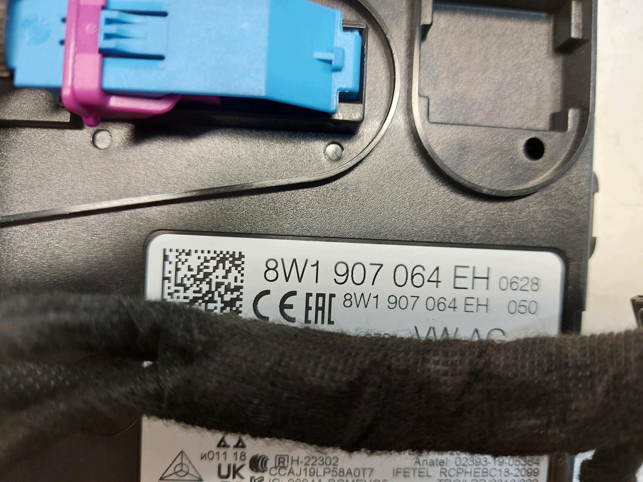 Audi Q8 E-TRON SportBack 4KE control unit module bsi komfortu 8w1907064eh