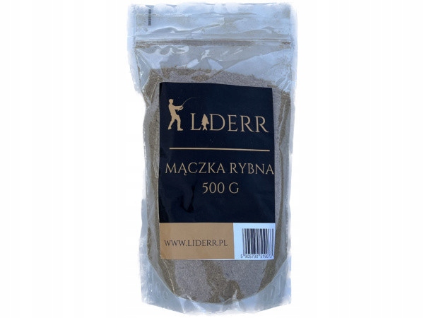 Mączka rybna dodatek do zanęt na karpie leszcze 500g Liderr