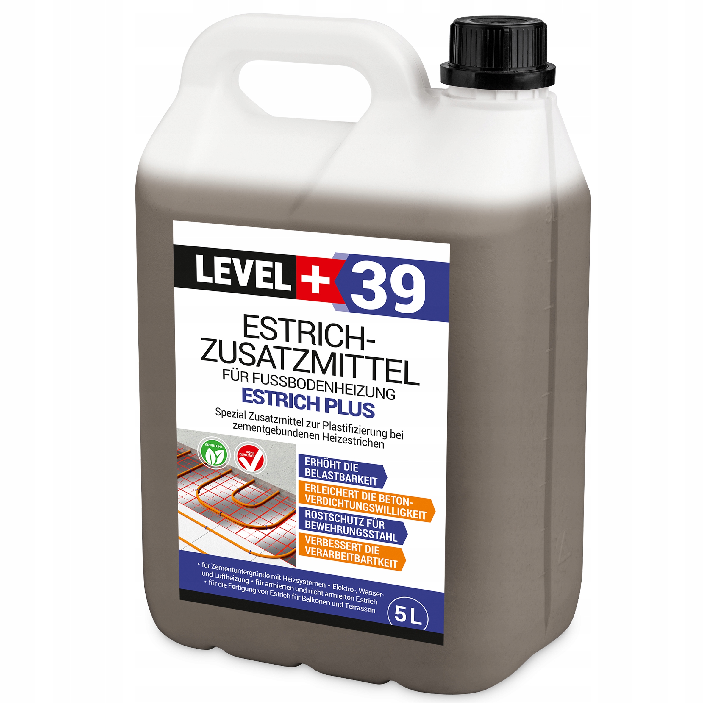 Plastyfikator do betonu ogrzewanie podłogowe 5 L