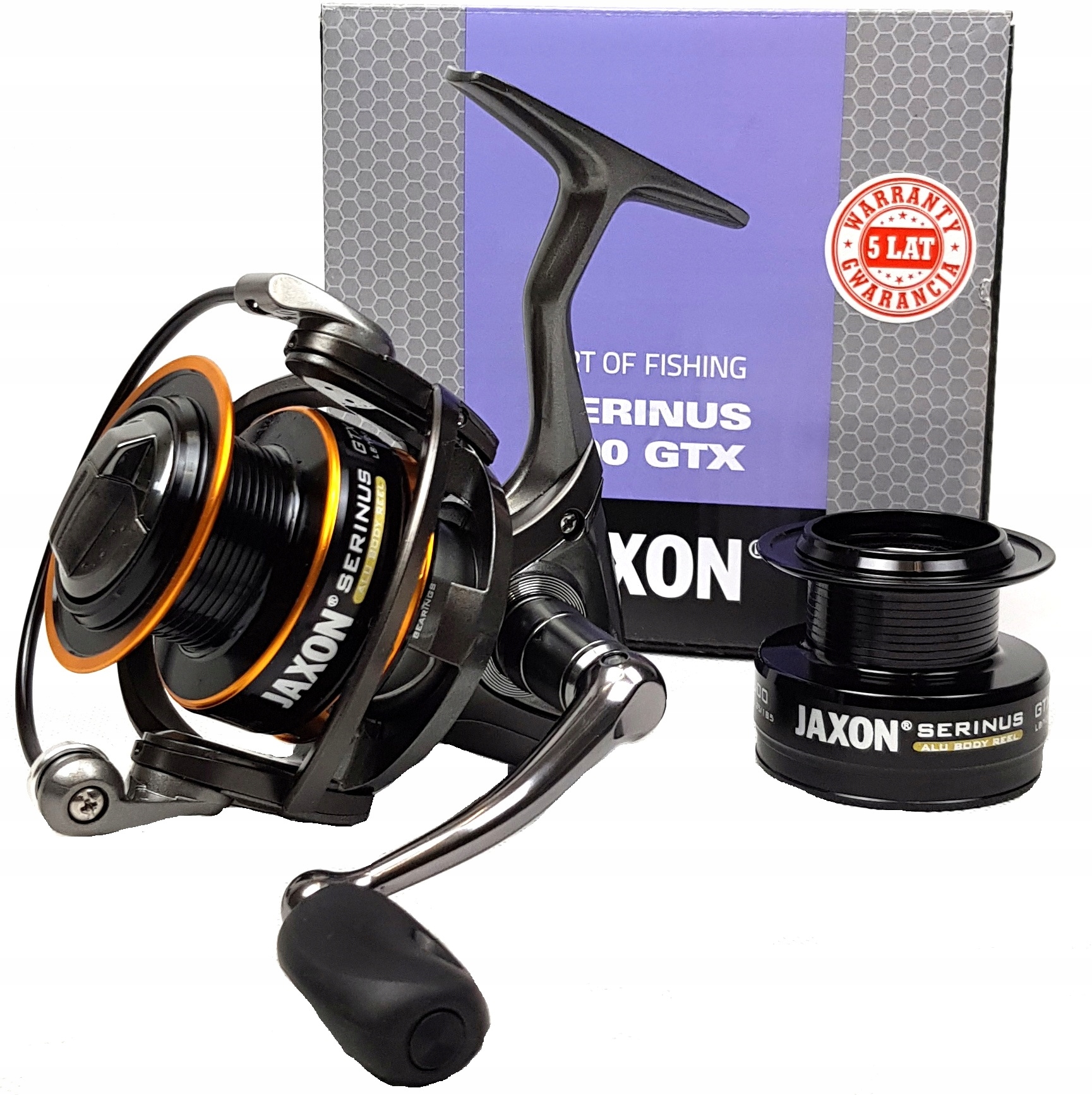 Kołowrotek Jaxon Serinus Gtx 400 KJ-SER400 Spinn