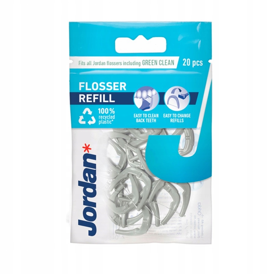 Jordan Flosser zapasowe nici do flossera 20szt.