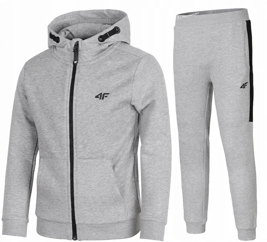 

4F Chłopięcy Dres Komplet Bluza Spodnie 152