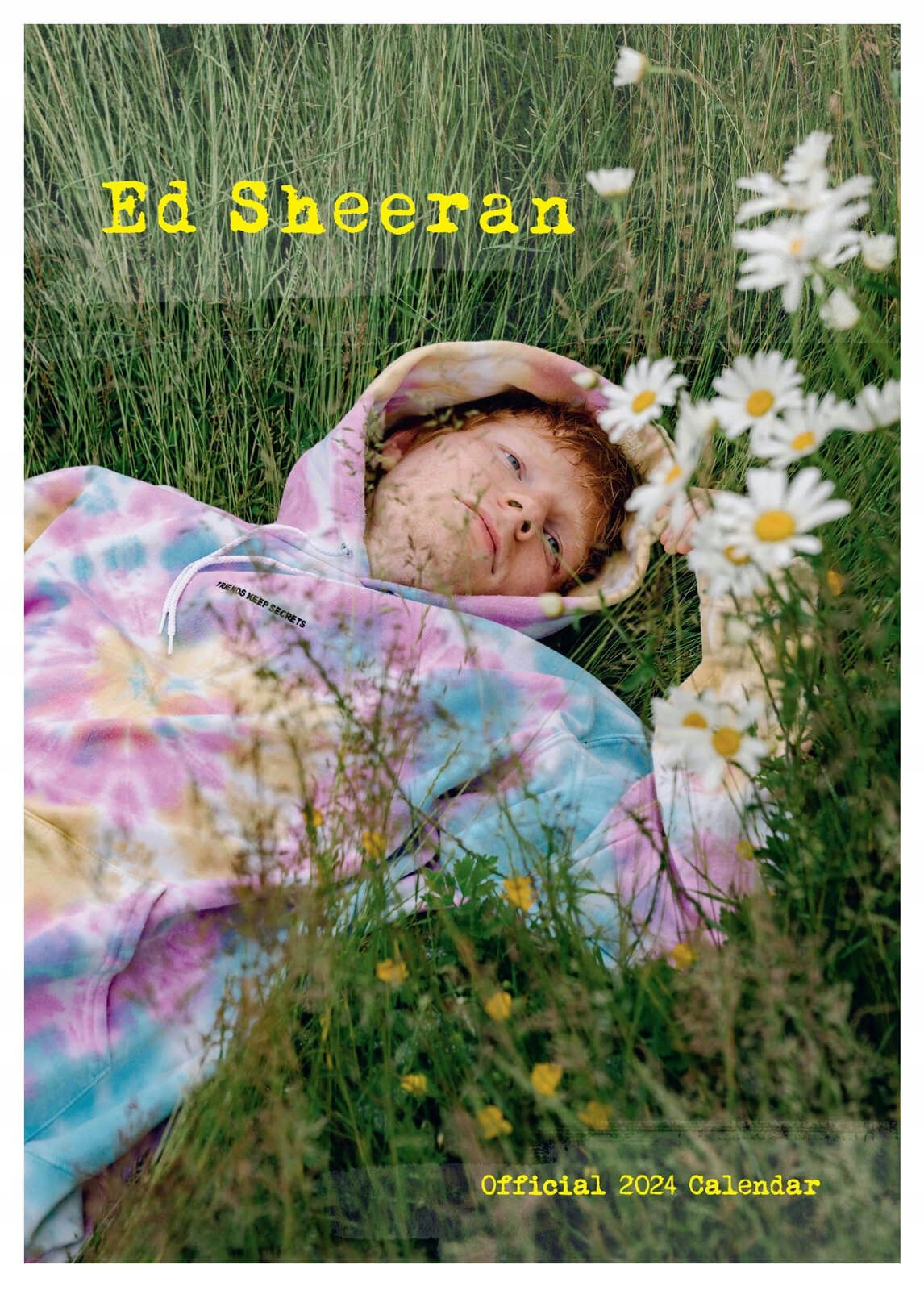 Kalendarz na ścianę A3 Ed Sheeran na 2024 rok