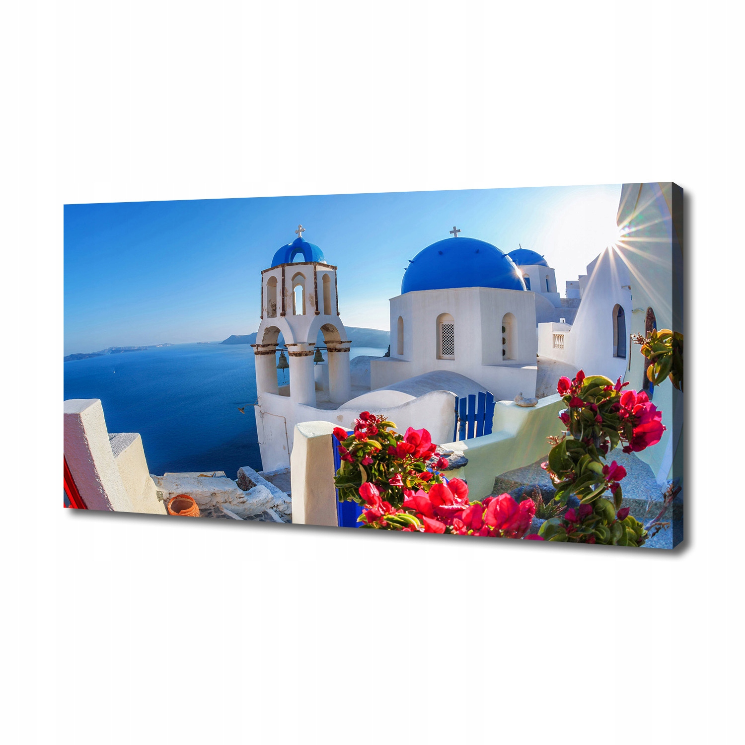 

Foto obraz na płótnie Santorini Grecja 140x70 cm