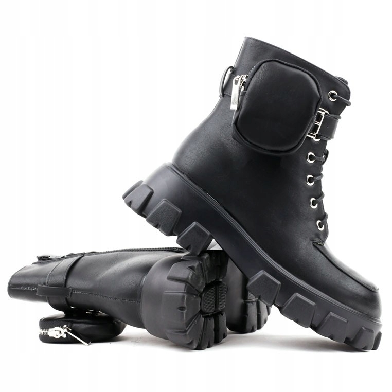 

Botki Damskie Buty Zimowe Trapery Workery
