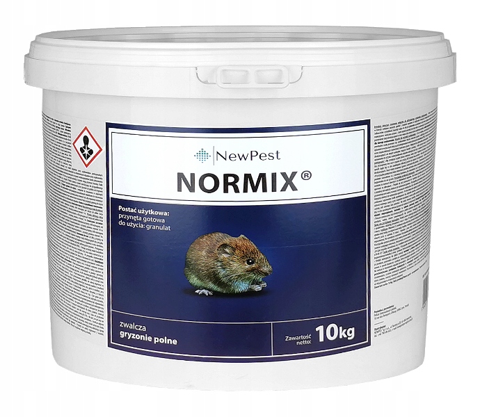 

Karma Normix granulki trują Myszy szczury 10 kg